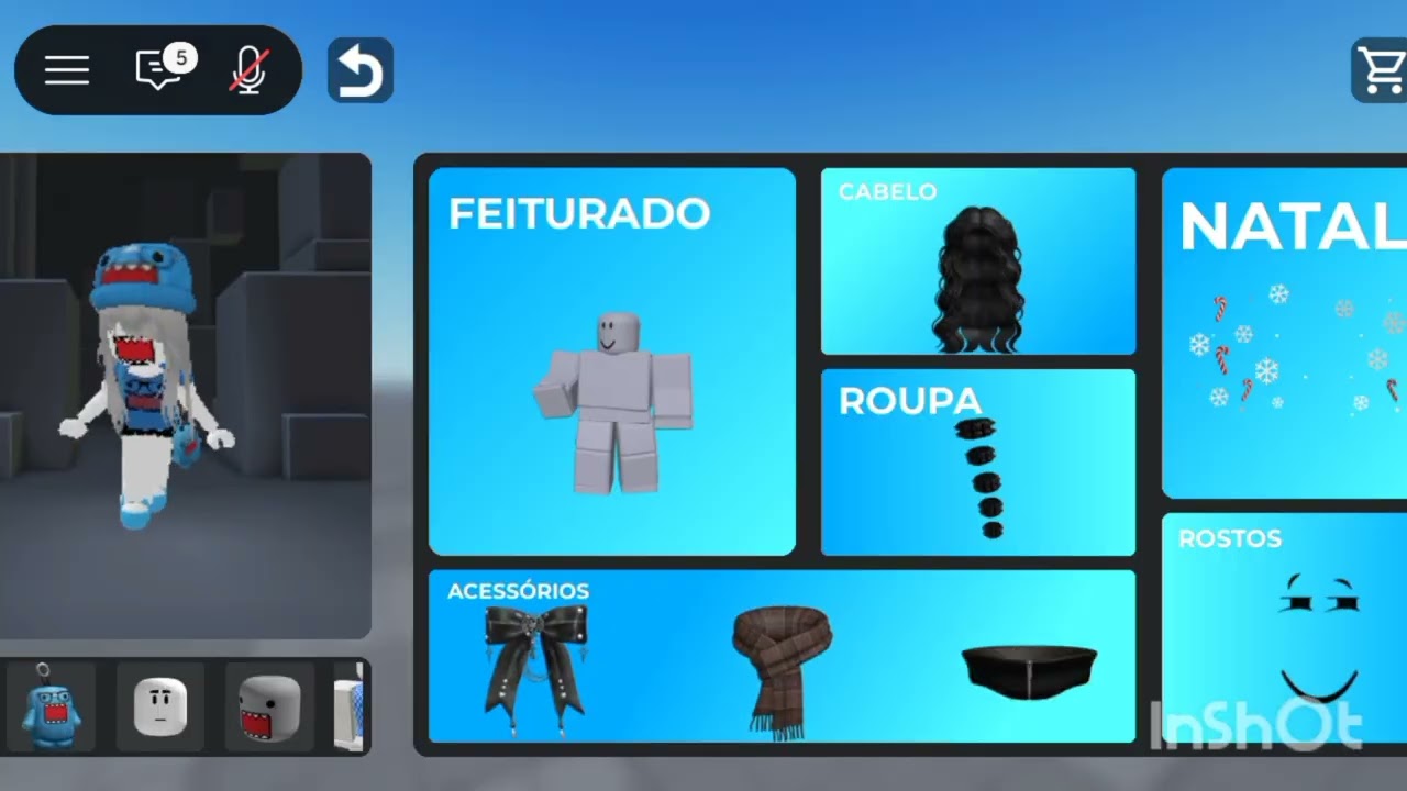 COMPRANDO SKINS COM 1.000 ROBUX QUE EU GANHEI! 😱💖 | Roblox 