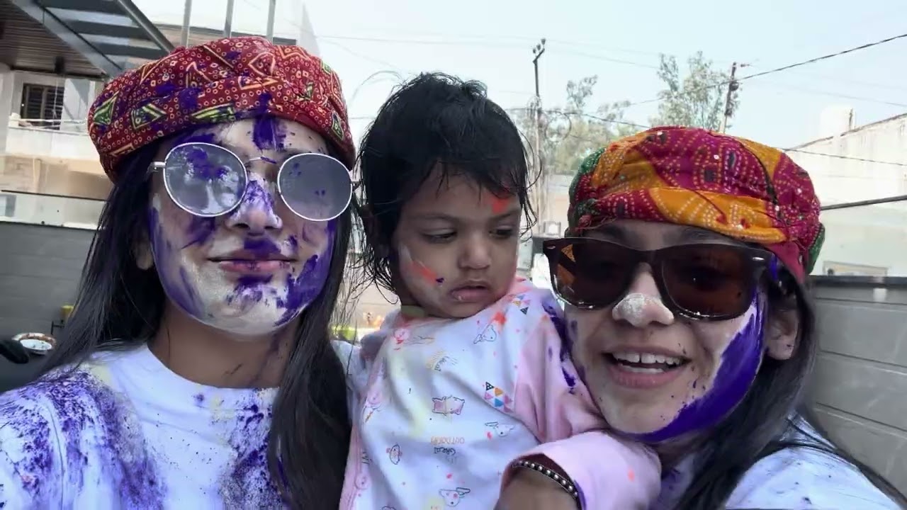 HOLI SPECIAL🫟|Full on masti with family|