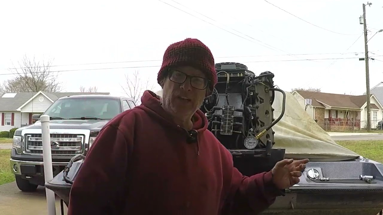 1988 Evinrude outboard 200hp V6 Looper service part 1