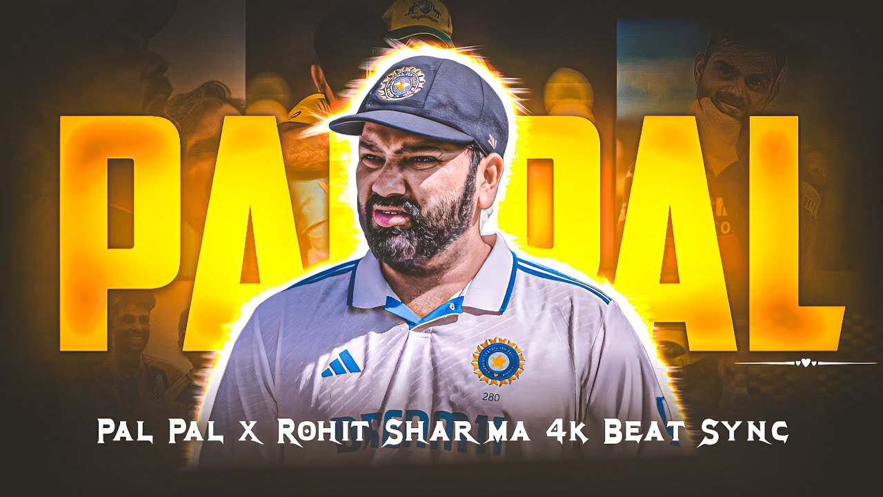 🔥• Pal Pal X Rohit Sharma Beat Sync Edit • Hitman Beat Sync WhatsApp Status •🔥 The SyncMan •