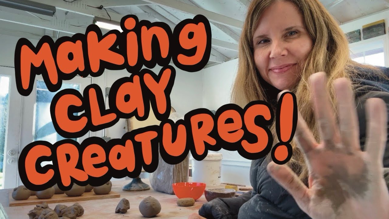 Making Clay Creatures - Join Me On A Production Day In My Ceramics Studio