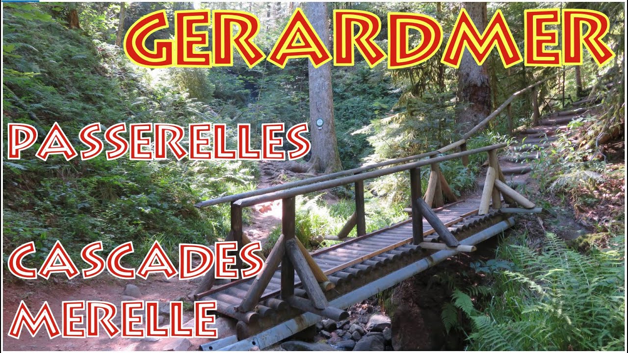 Gérardmer, Chemin des passerelles, Saut de la bourrique ❤️❤️ Cascade de Mérelle