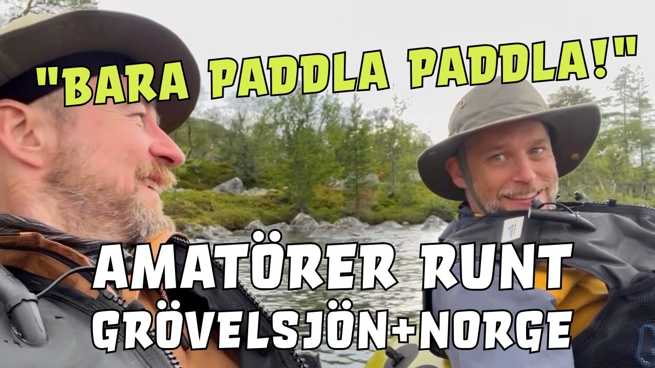 Vandring med Packraft | Grövelsjön & Norge | Dag 5/6