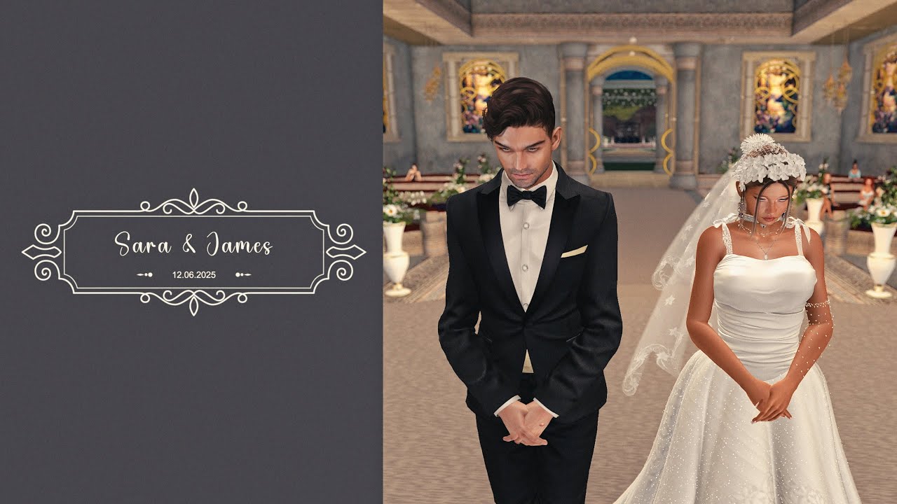 The Wedding of Sara & James in Second Life