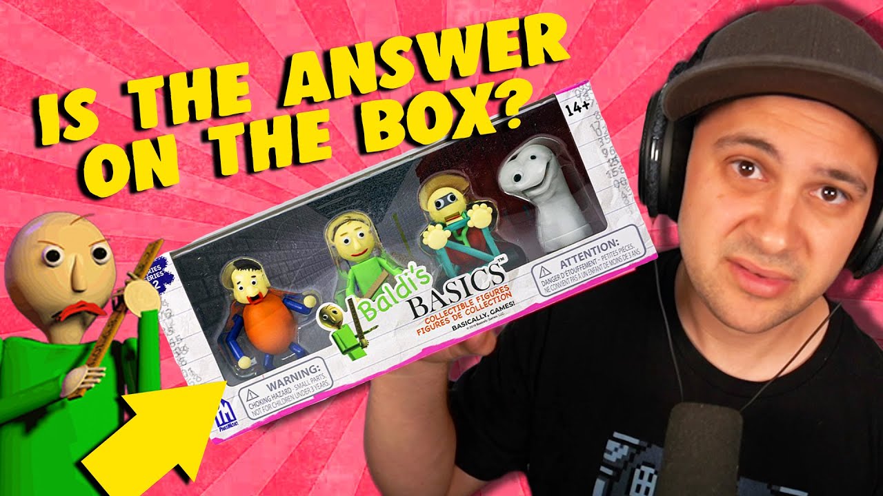 Содержит ли эта игрушка BALDI ОТВЕТ на невозможный вопрос Балди?!