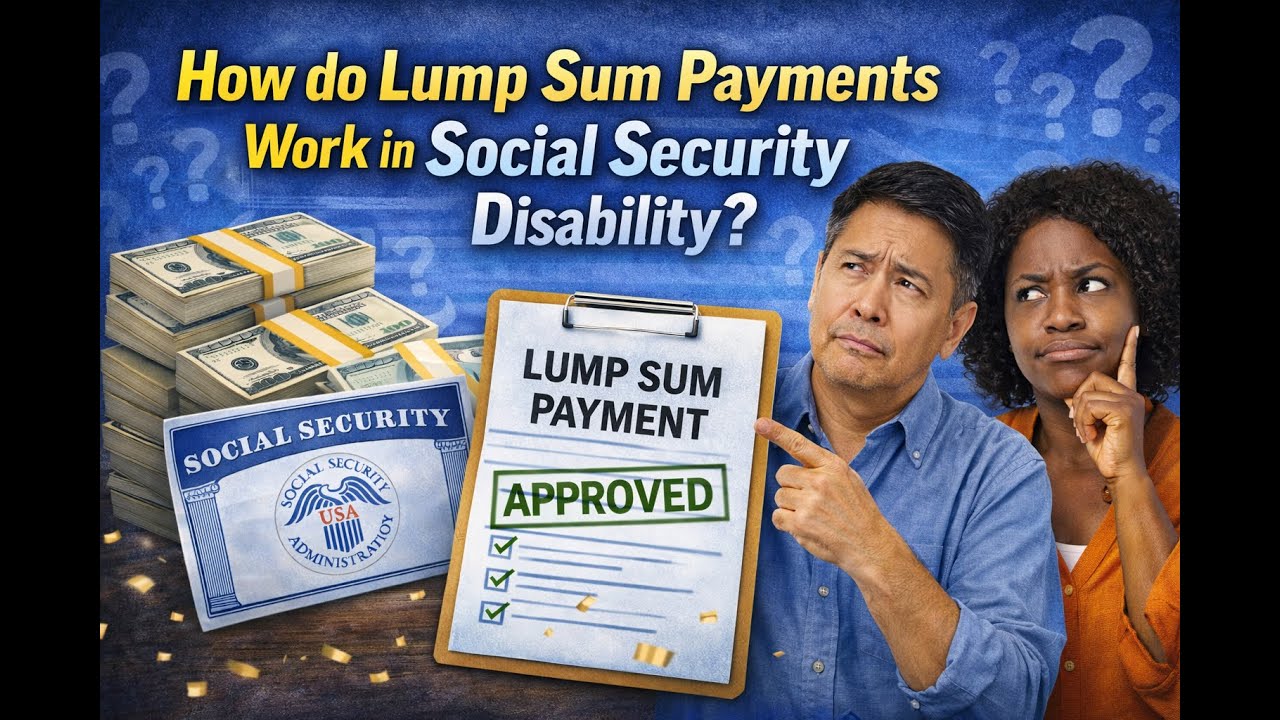 How do Lump Sum Payments Work in Social Security Disability?