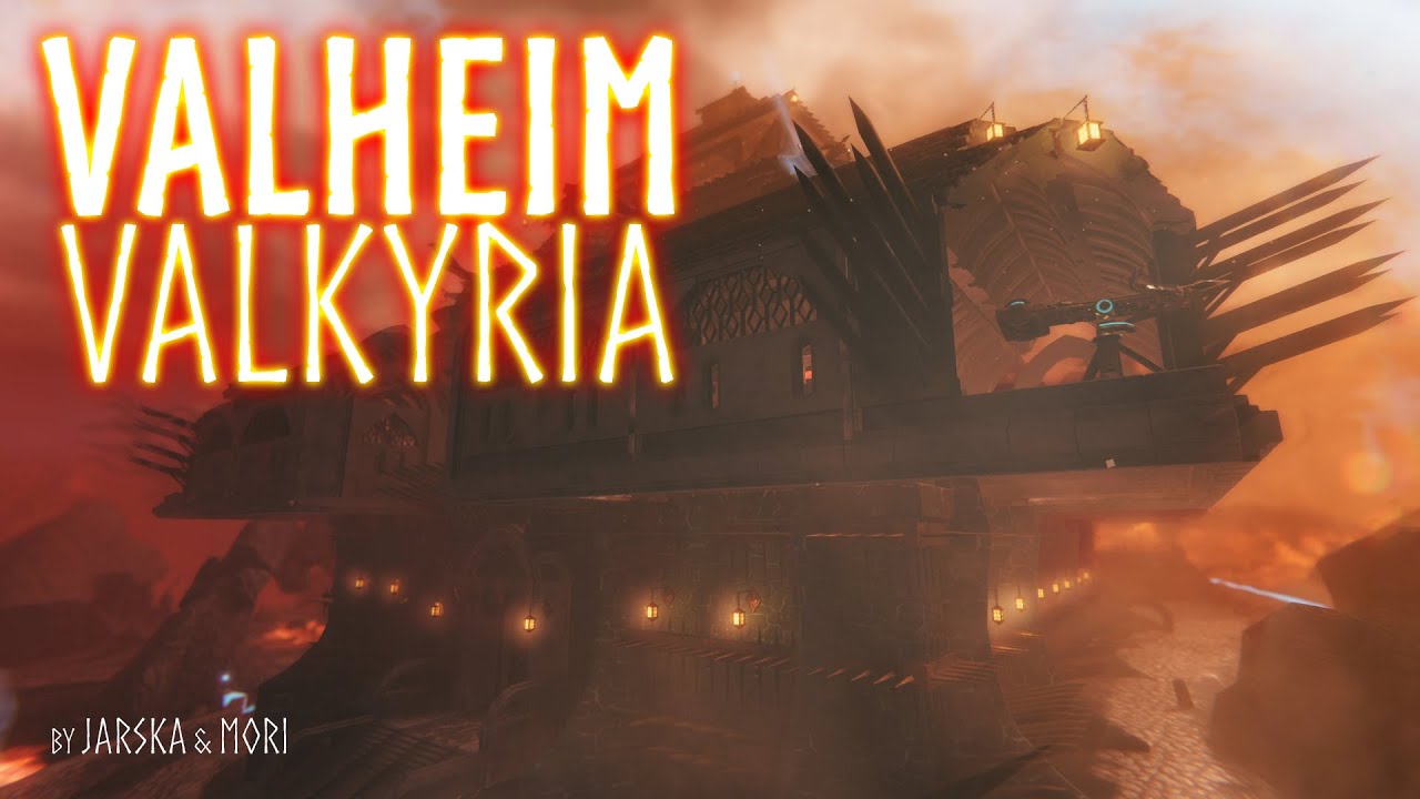 Valheim - Castle: Valkyria / Charred Fortress - Ashlands