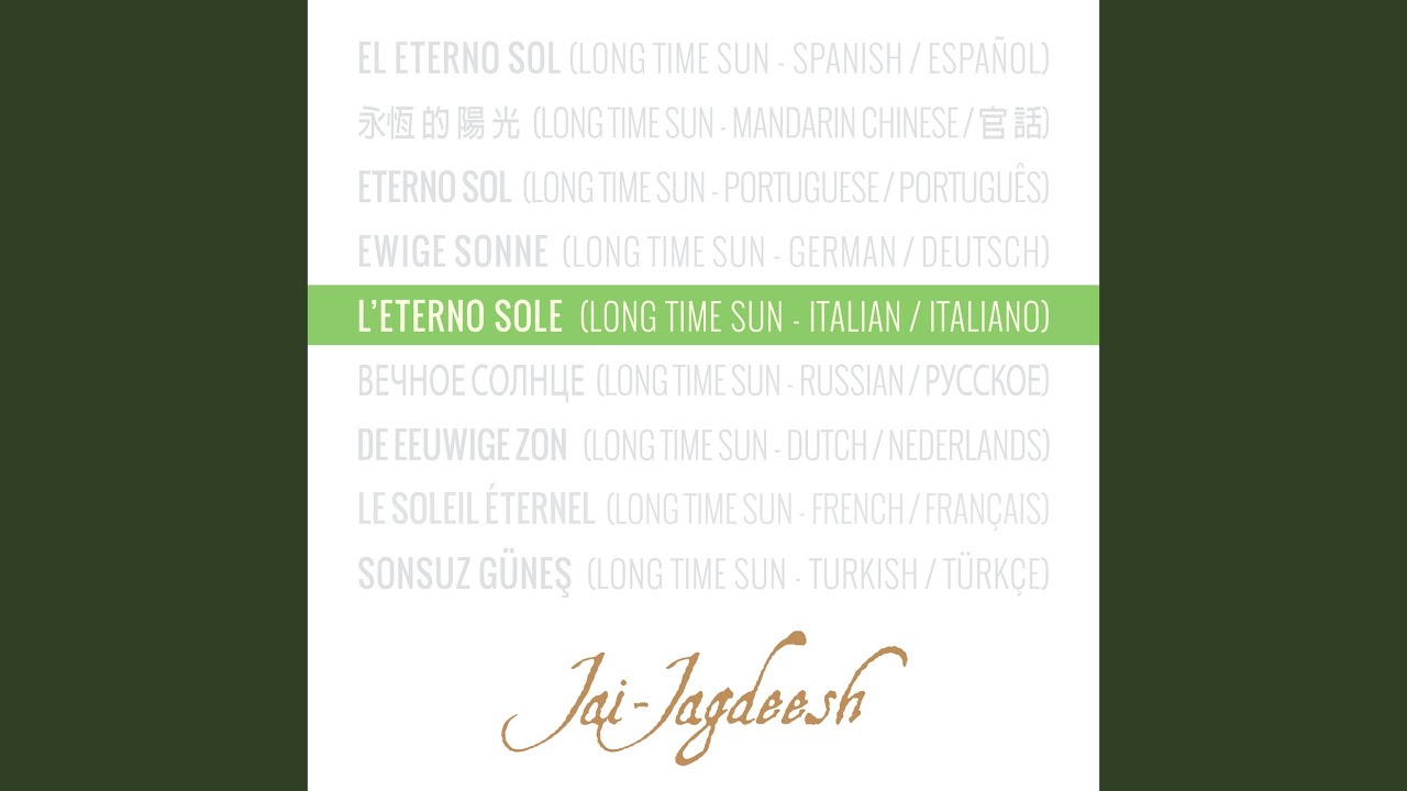 L'Eterno Sole (Long Time Sun) - Italian / Italiano