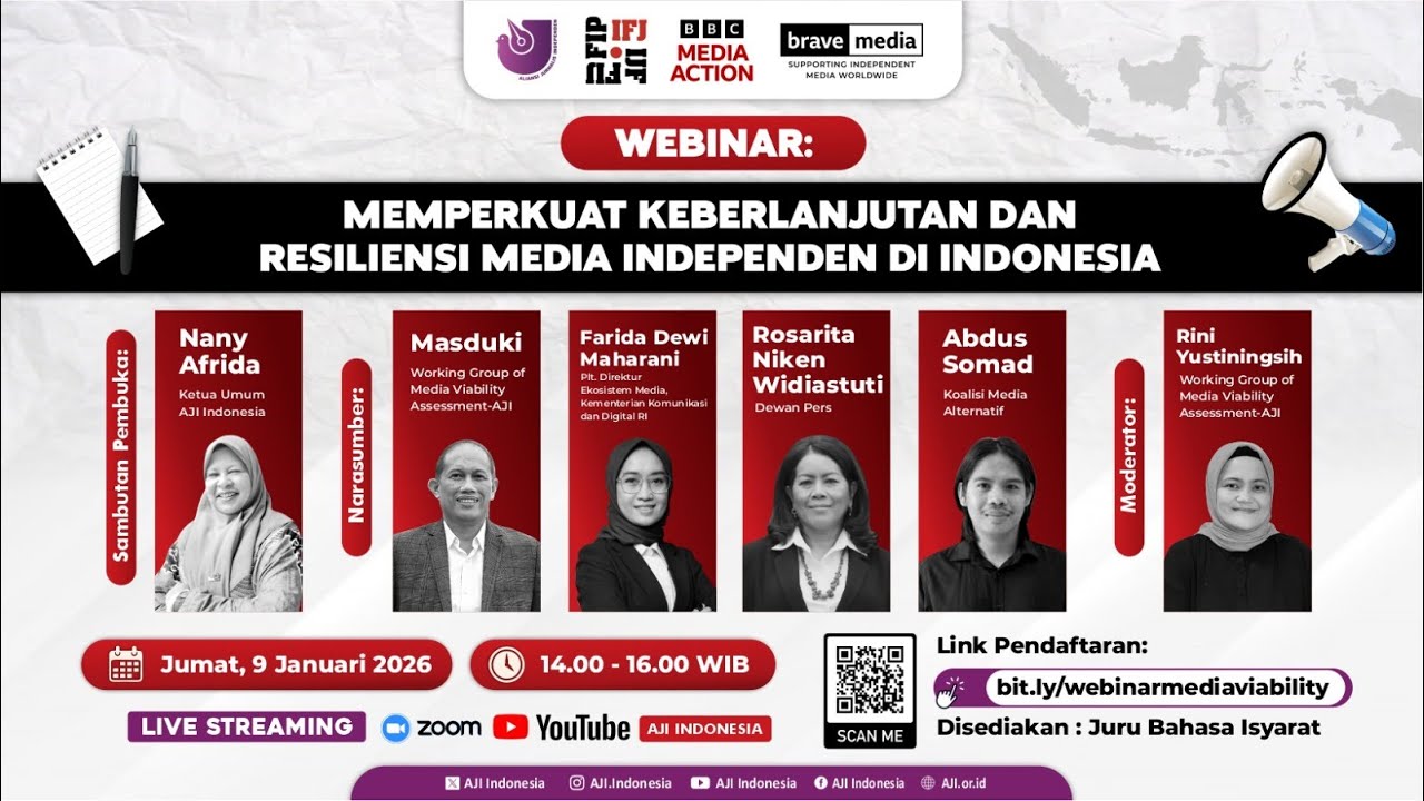 Memperkuat Keberlanjutan dan Resiliensi Media Independen di Indonesia