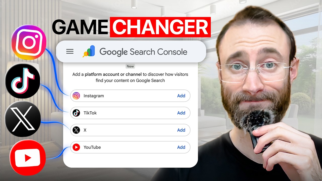 Google Just Added Instagram, TikTok, X & YouTube to Search Console