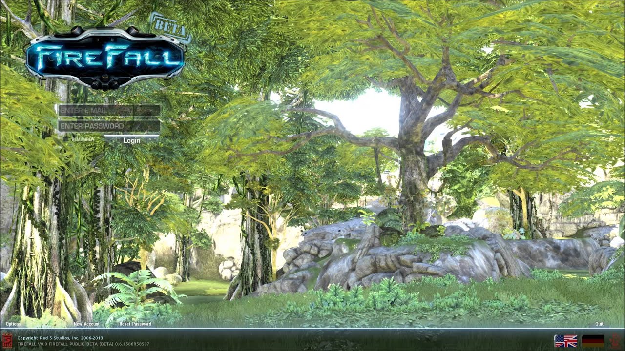 Firefall Login Theme 2
