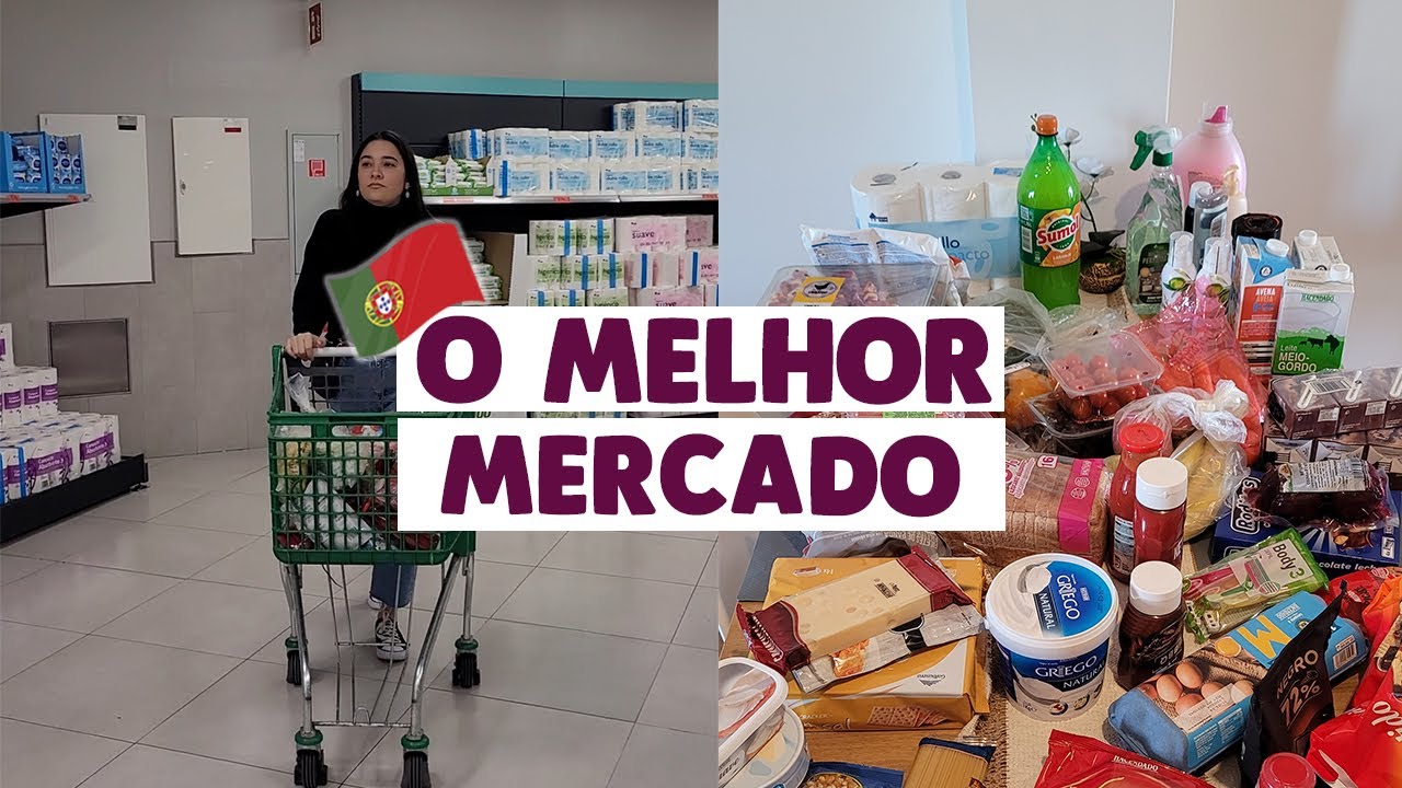 Quanto custa compras no mercado em Portugal 🇵🇹?