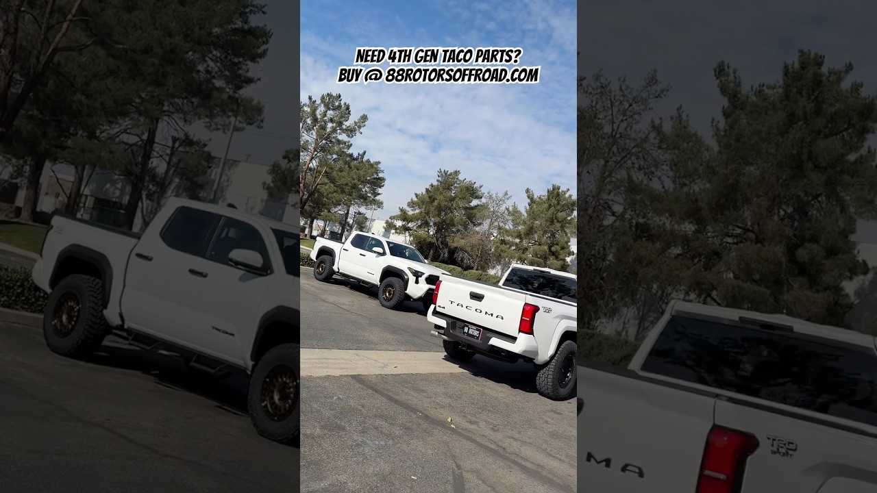 2024-2025 Toyota Tacoma TRD Sport & TRD Offroad Westcott Designs Lift #88rotorsoffroad