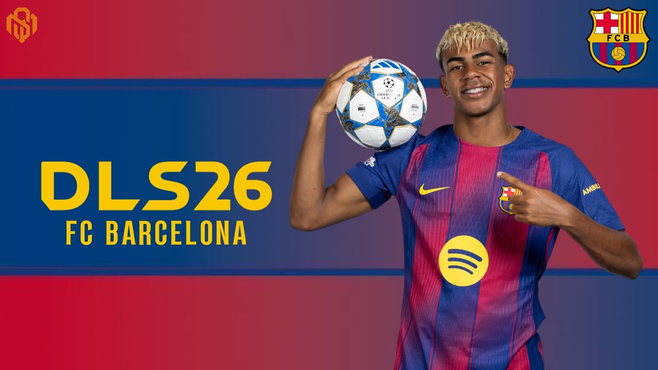 DREAM LEAGUE SOCCER 2026 MOD FC BARCELONA [APK-DATA-OBB] ANDROID OFFLINE 🔵🔴🎮