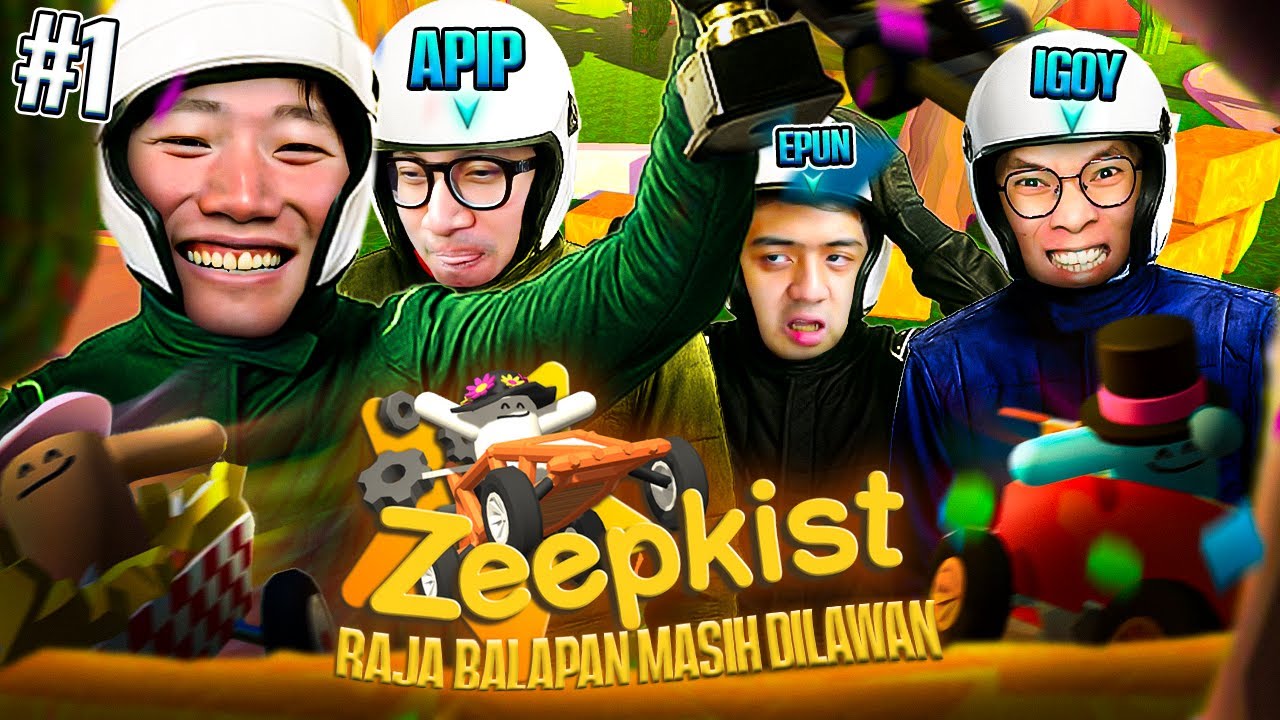 DAJJAL BALAPAN GAK BISA DIKALAHIN! TIM KACIW KALANG KABUT 🤣 | Zeepkist Indonesia