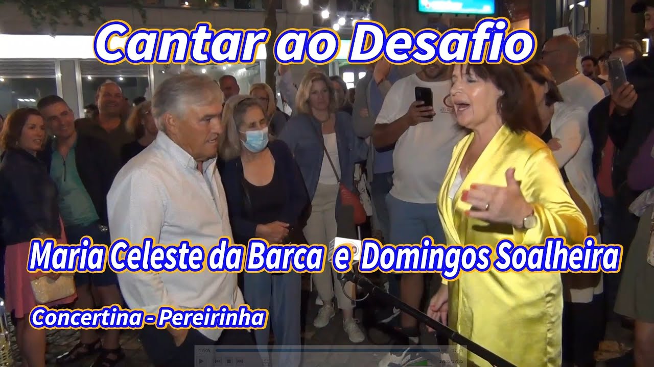 Desgarrada com Domingos Soalheira e Celeste  da Barca (Maia 2022)