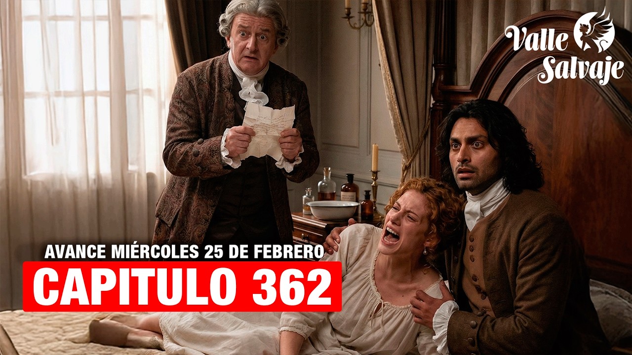 VALLE SALVAJE | AVANCE CAP&Iacute;TULO 362: El m&eacute;dico revela la condici&oacute;n rara de Adriana y ella se despide