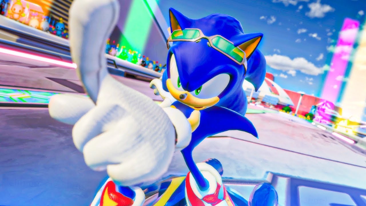 Sonic Racing: CrossWorlds — игровой процесс True Riders Sonic