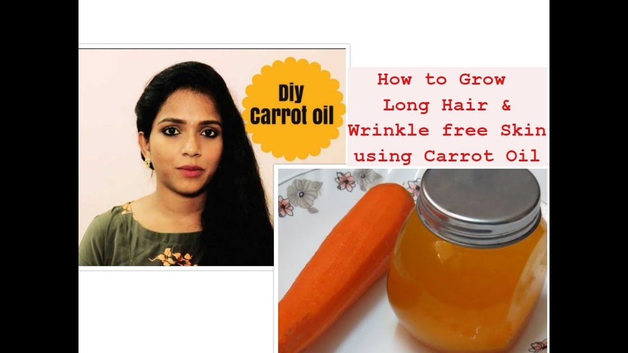 How to grow Long & Strong Hair using this Carrot Oil!!
