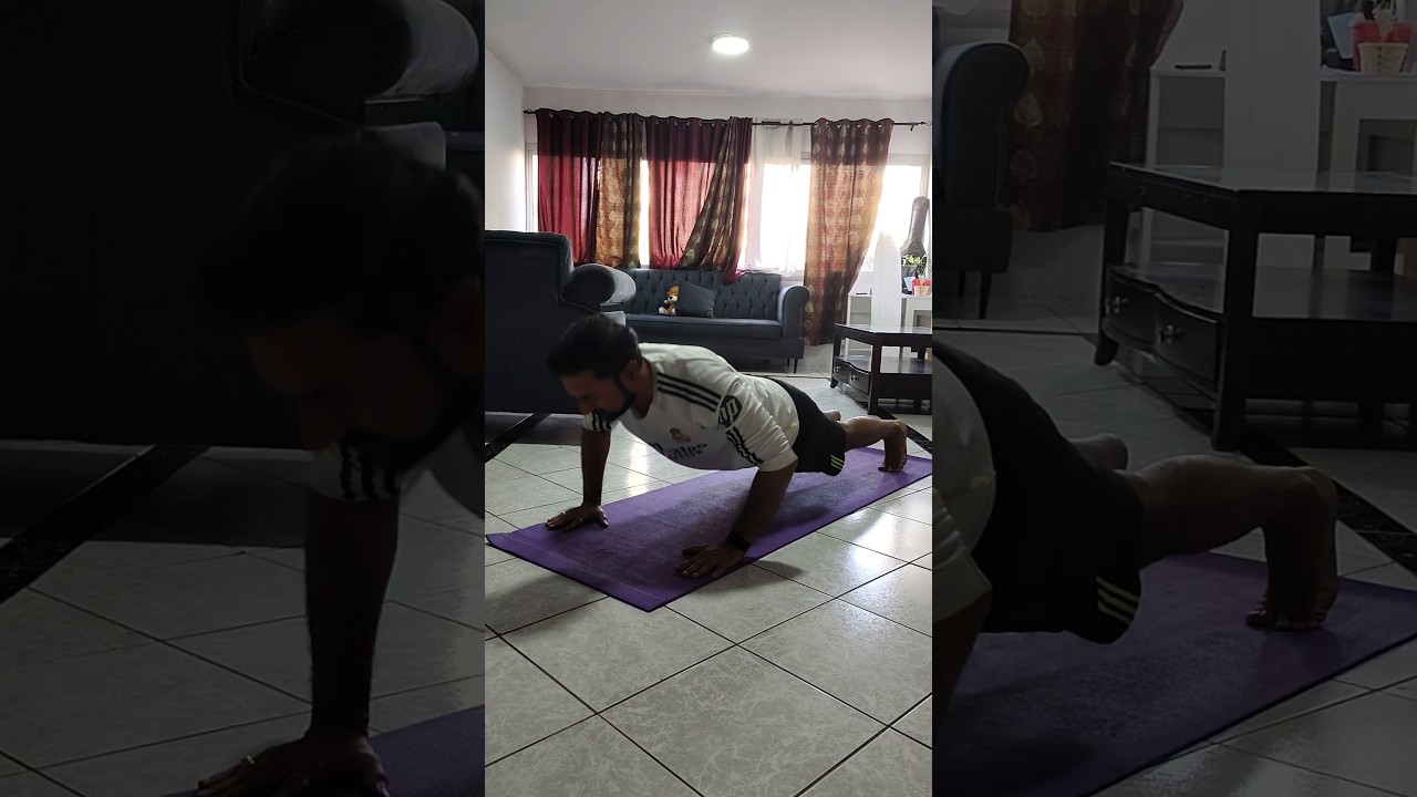 #nogymworkout #homeworkout #pushups