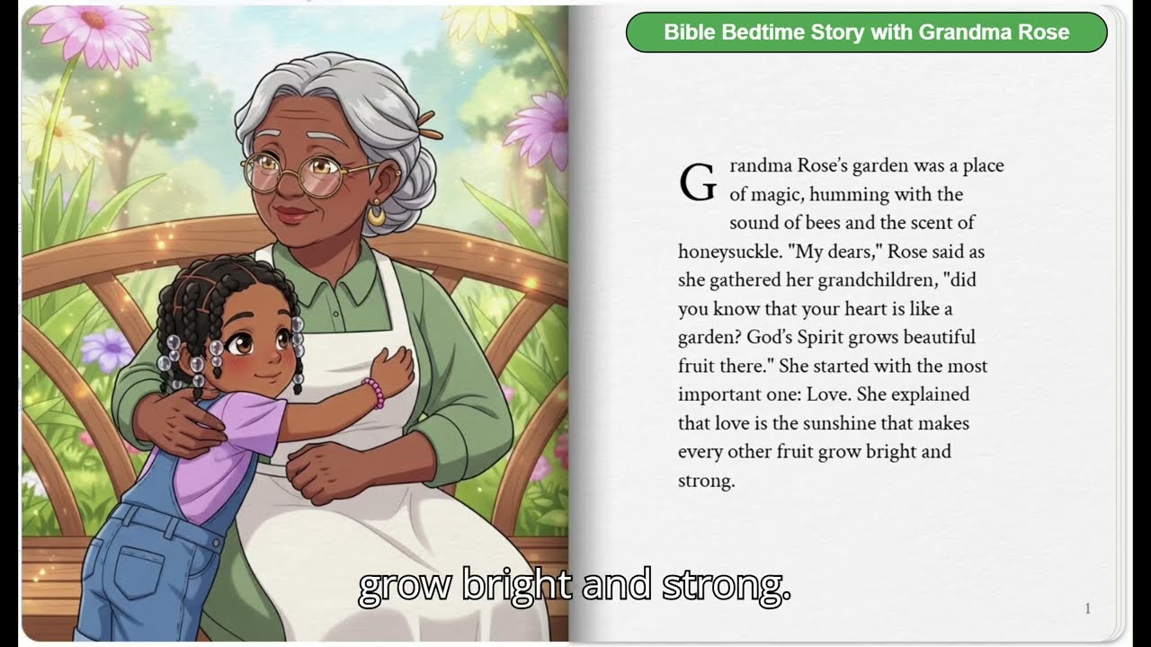 The Garden of the Heart | Bible Bedtime Stories with Grandma Rose