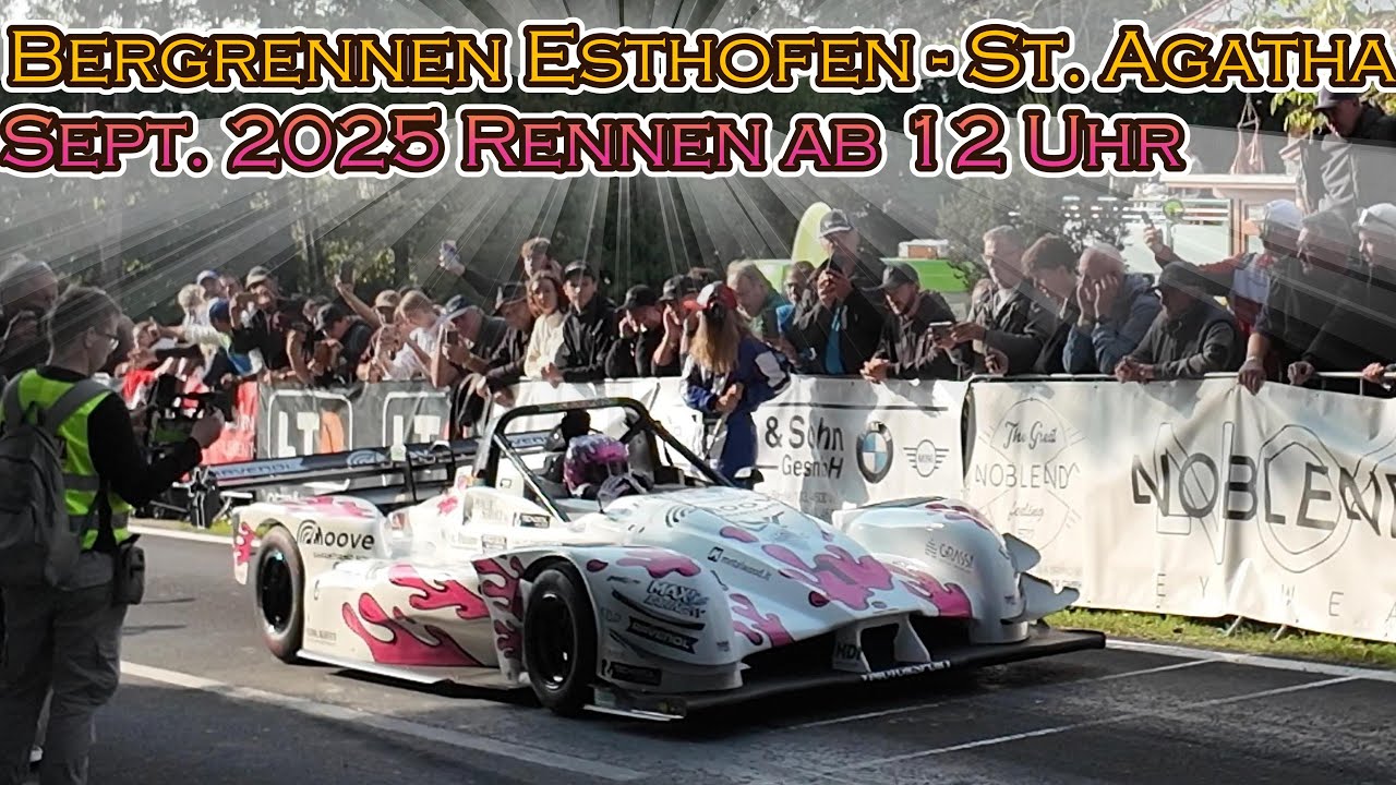 Bergrennen St.Agatha 2025 Ausschnitte
