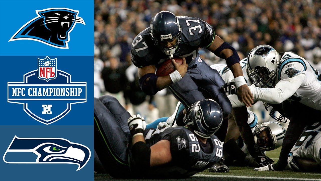 Panthers vs Seahawks 2005 NFC Championship