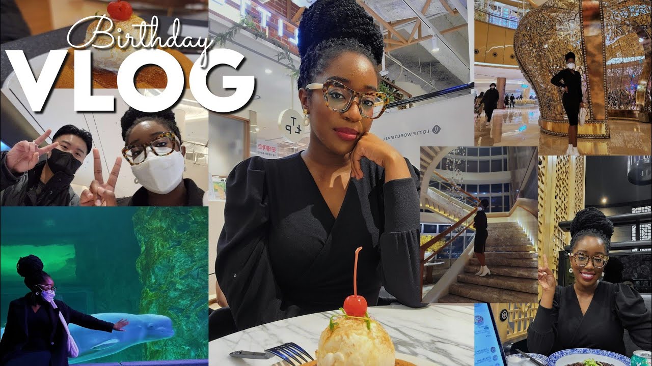 spending my birthday in Seoul | black girl luxury vlog | black in korea