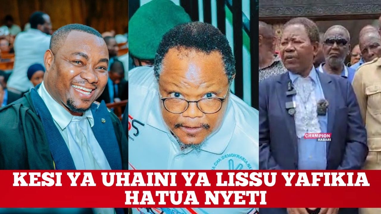 KESI YA UHAINI YA LISSU YAFIKIA HATUA NYETI MAHAKAMA KUU KUTOA UAMUZI JUU YA USHAHIDI WA ZIADA KESHO