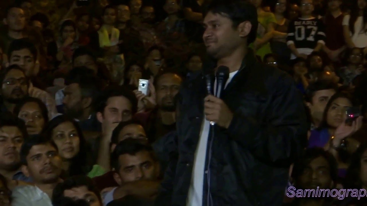 Kanhaiya's Full Speech ( 54 minutes)delivered at JNU Ad Block on 03.03.2016