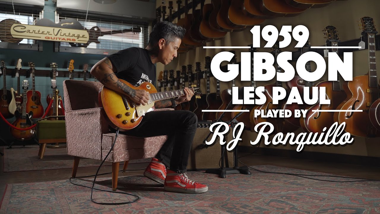 1959 Gibson Les Paul "Miss Swiss" played by RJ Ronquillo