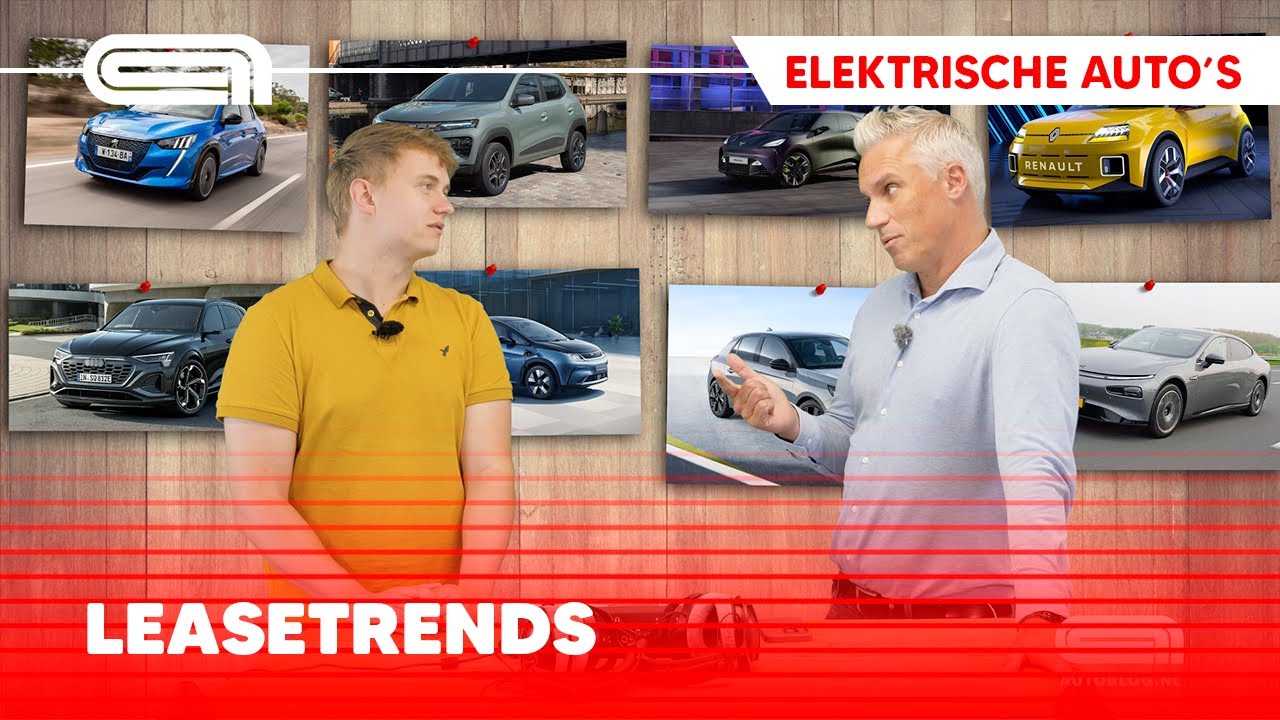 De belangrijkste trends in leasing van elektrische auto's