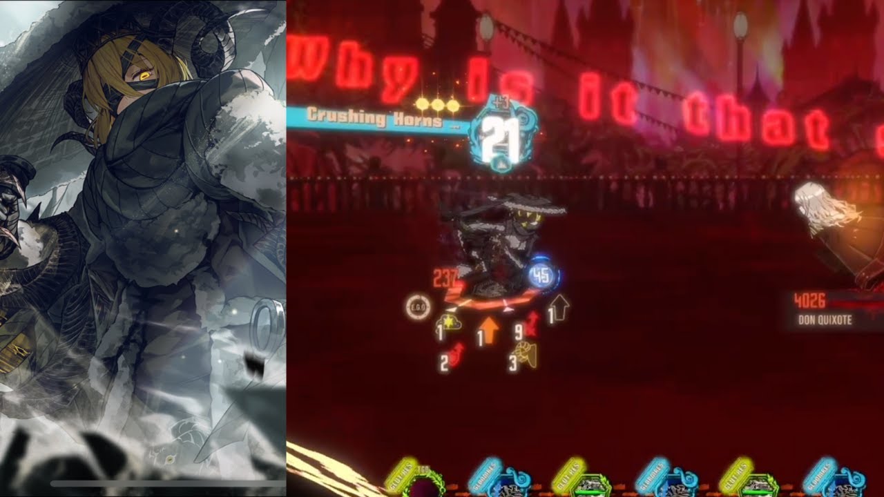 Heishou Pack - Wei Branch Don Quixote SOLO Vs Final Boss Canto 7-36 (Limbus Company)
