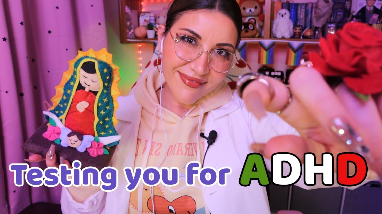 ASMR - Testing you for ADHD for sleep 😴