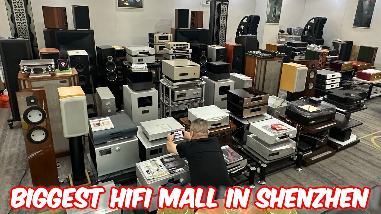 I Visited the Biggest Hifi Shopping Mall in Shenzhen, China