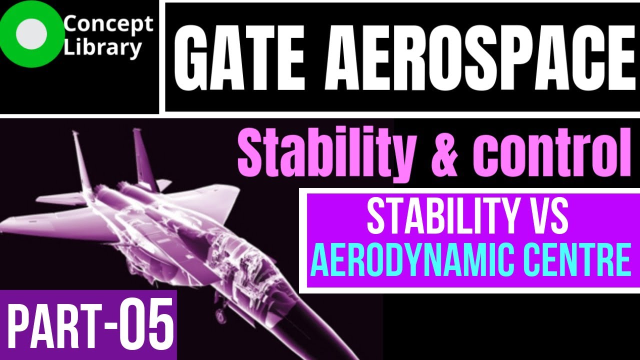 Location of aerodynamic centre for static stability | flight mechanics | GATE AEROSPACE ENGINEERING