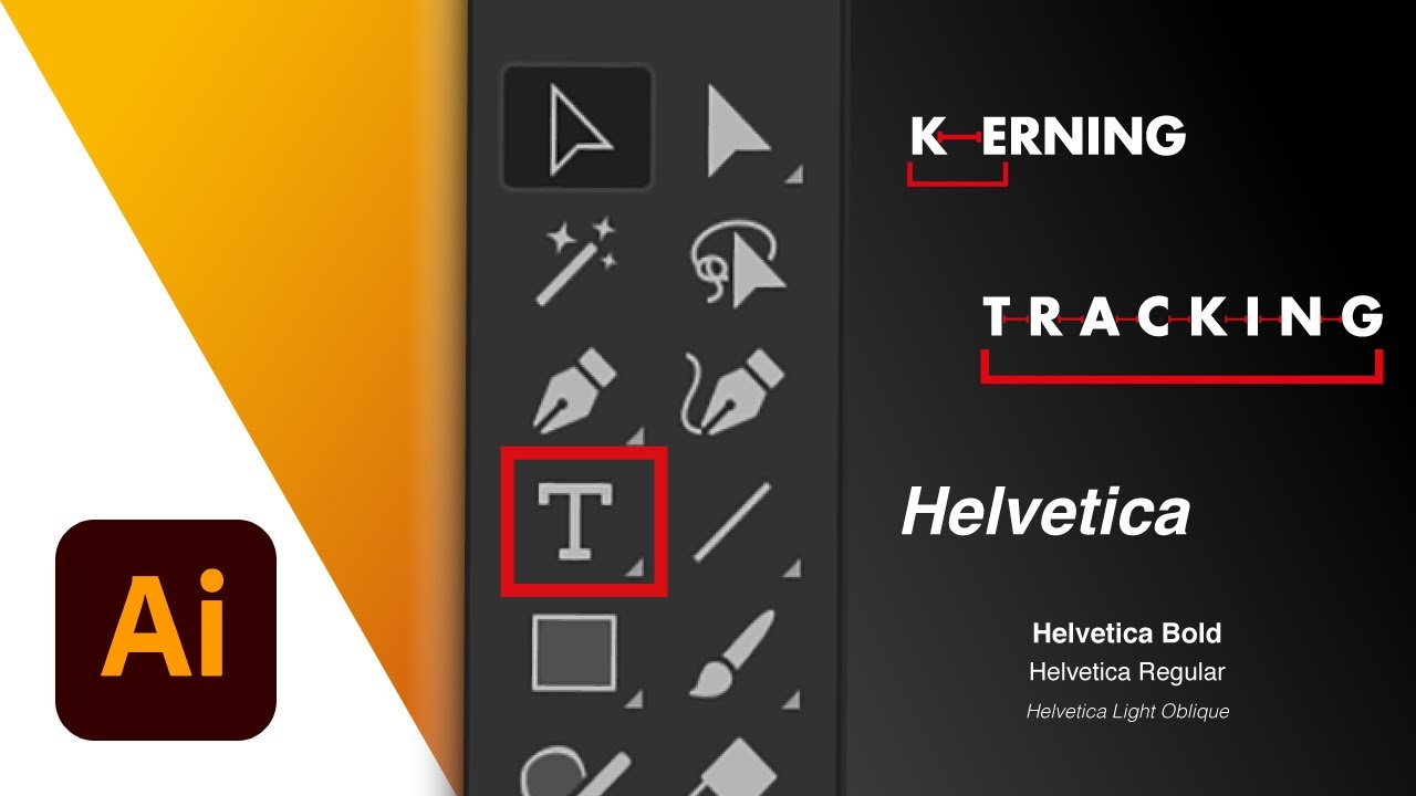 Adobe Illustrator - Strumento Testo