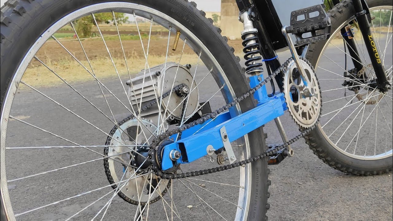 how to make a high speed 50km/h electric cycle
