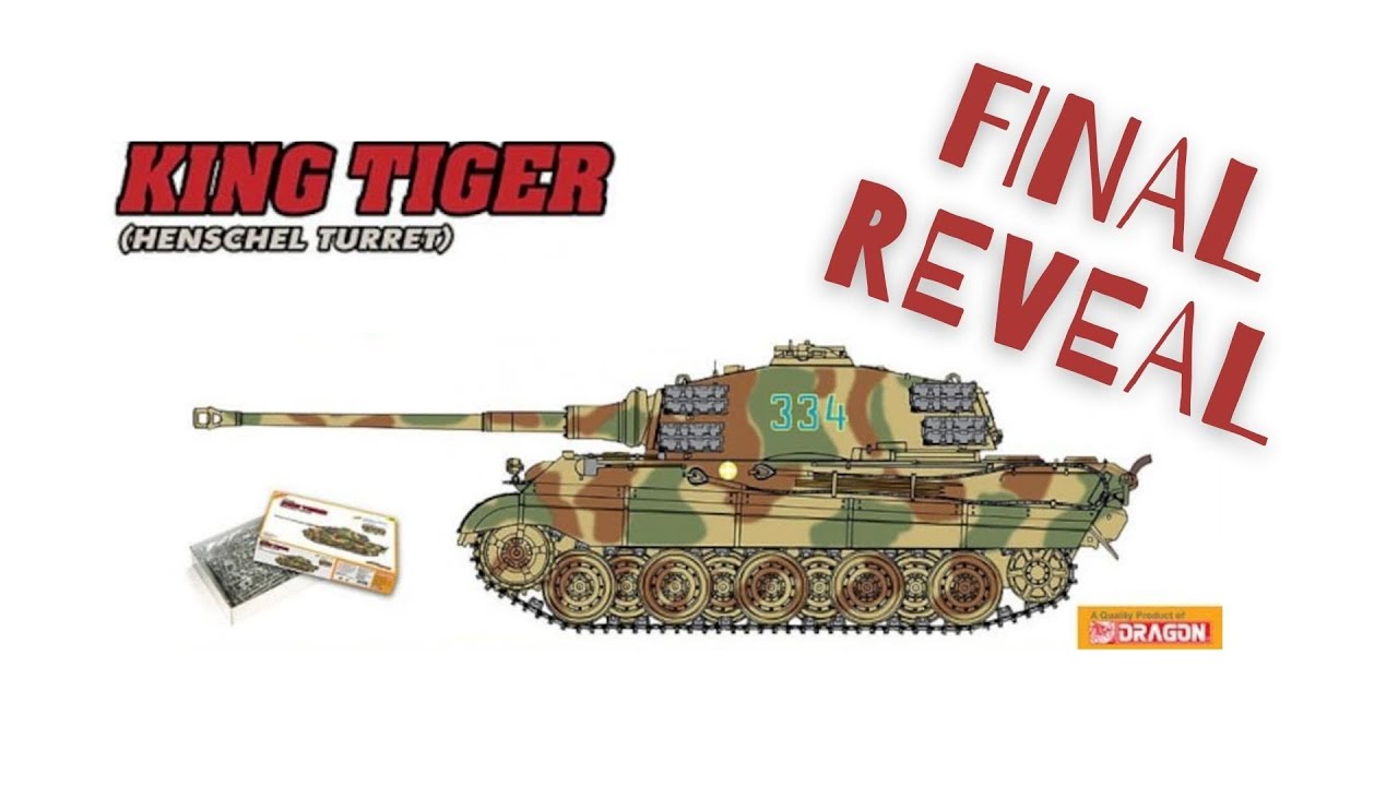 1/35 Cyber Hobby King Tiger final reveal.