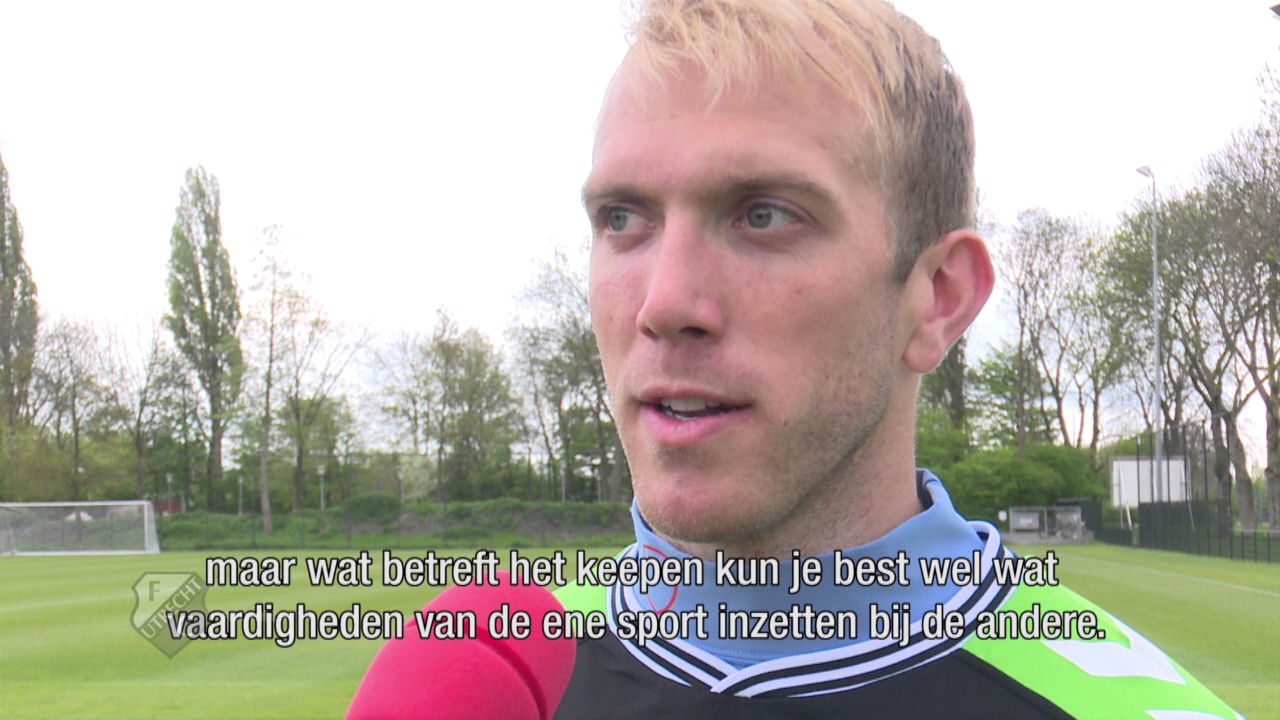 Hockeytopper David Harte traint 1 dag mee met FC Utrecht