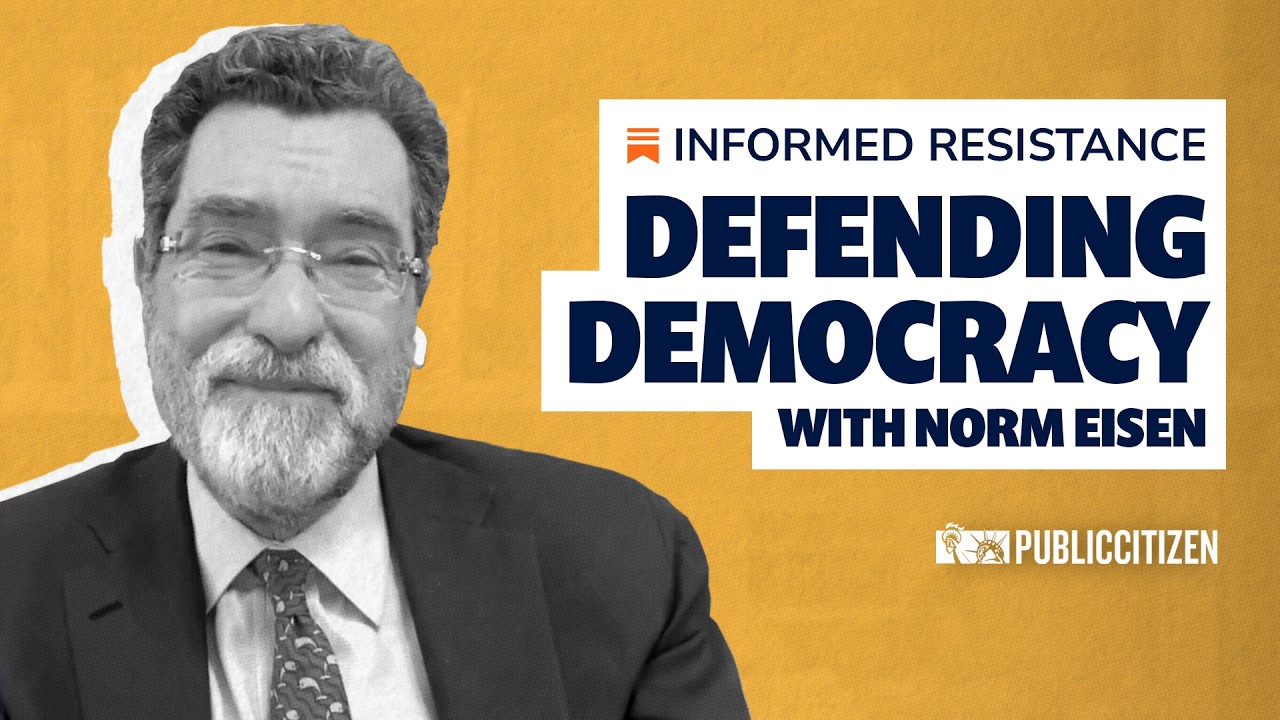 Informed Resistance: Defending Democracy with Norm Eisen