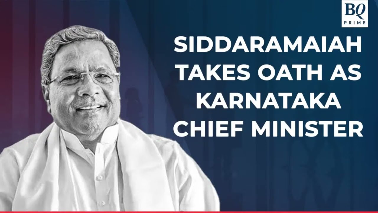 Watch: Siddaramaiah & DK Shivakumar's Oath-Taking Ceremony | BQ Prime