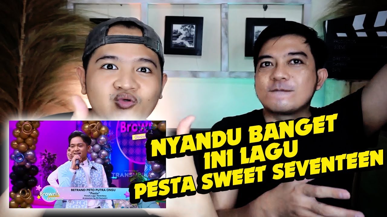 Betrand Peto Putra Onsu - Pesta. Perdana live di Brownies Pesta 17 Tahun Onyo. Spektakukler!!!