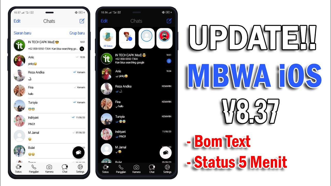 MBWhatsApp iOS v8.37 || Update For Fouad iOS 2020