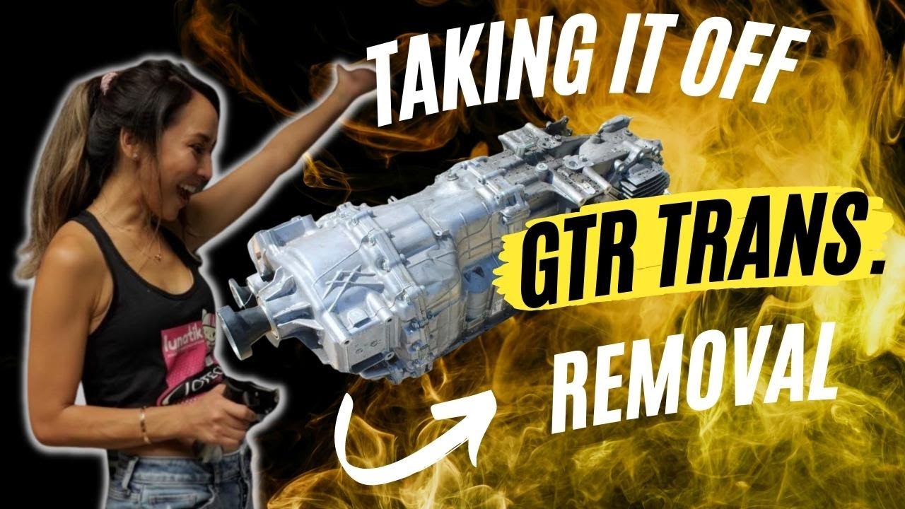 Removing my GTR Shep Transmission! 7s here we come!!