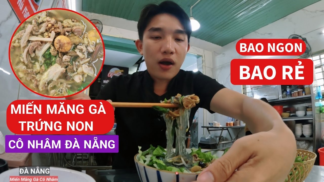 Miến măng gà nổi tiếng nhất Đà Nẵng quá ngon giá lại rẻ | EM QUÍ MIỀN TRUNG