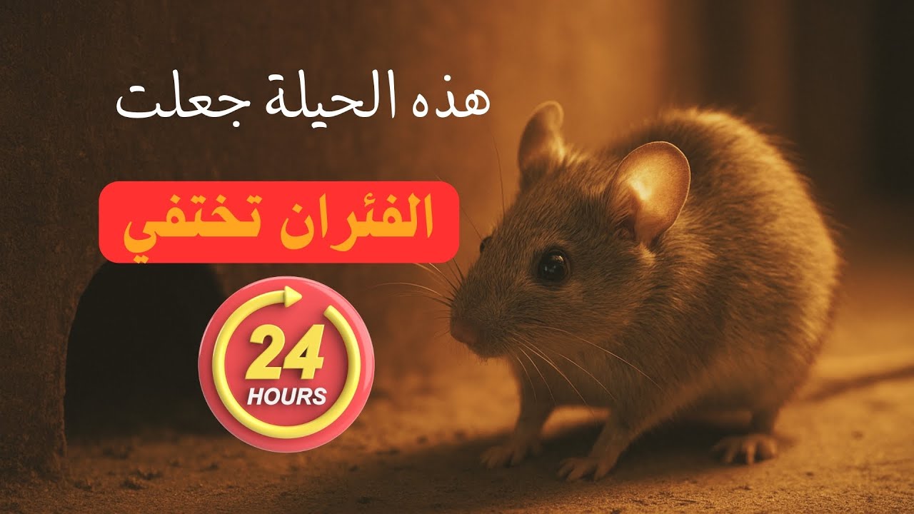 هذه الحيلة جعلت الفئران تختفي في 24 ساعة!
