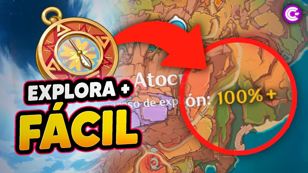 ✅ 7 TIPS para EXPLORAR el MAPA de Genshin al 100% // FÁCIL y RÁPIDO✨