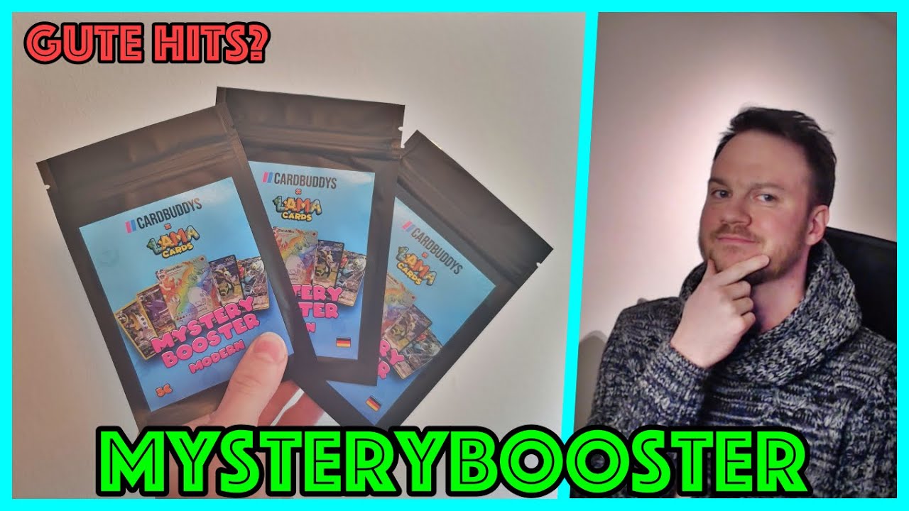 MYSTERYBOOSTER von den Cardbuddys!🔥😱1. Video nach der Cardvention💥 Gute Hits? - POKEMON TCG Opening