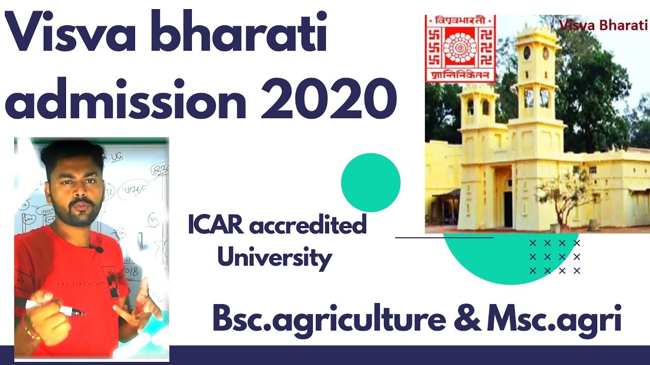 Visva bharati University admission for Bsc.Agri Msc.agri | Agri Admission | Krishi Kranti IG